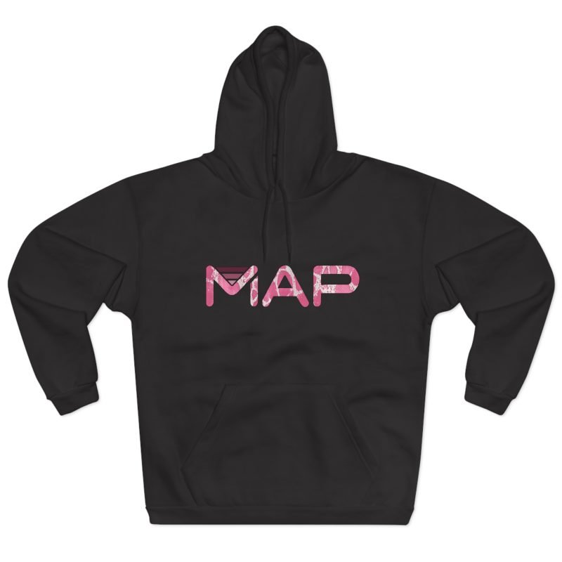 Stylish Unisex Pullover Hoodie with MAP Design - Perfect for Gifts, Casual Wear, Travel, and Everyday Comfort - Image 9