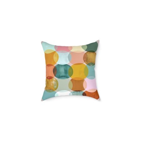 Colorful Geometric Throw Pillow | Decorative Cushion, Modern Home Decor, Living Room Accent, Gift Idea