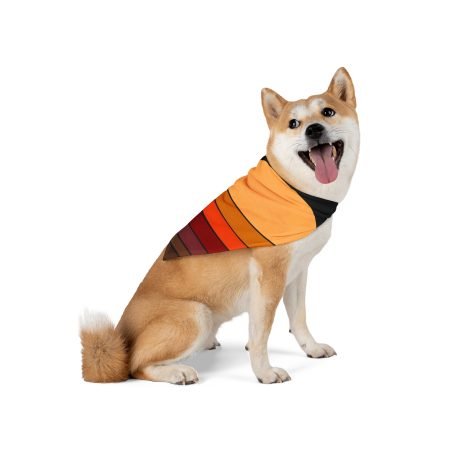 Sunset Waves Pet Bandana, Trendy Dog Accessory, Stylish Pet Apparel, Perfect for Dogs, Summer Pet Gifts, Holiday Pet Fashion (Copy)