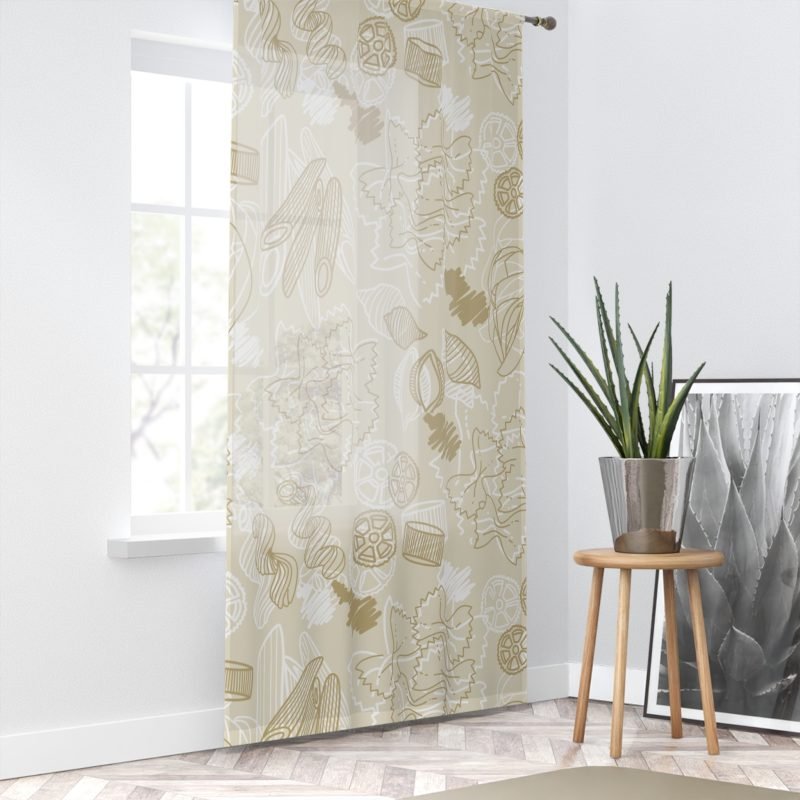 Elegant Floral Window Curtains | Home Decor, Living Room, Kitchen, Cozy Atmosphere, Privacy - Image 2