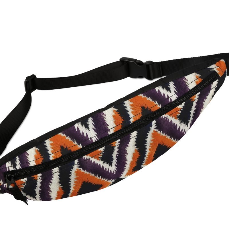 Vibrant Tribal Fanny Pack | Stylish Belt Bag for Festivals, Travel, Everyday Use, Gift for Adventurers, Trendy Accessories - Image 2