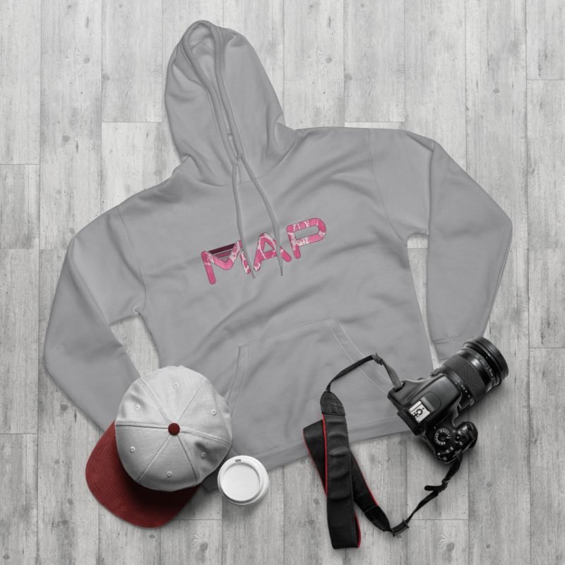 Stylish Unisex Pullover Hoodie with MAP Design - Perfect for Gifts, Casual Wear, Travel, and Everyday Comfort - Image 7