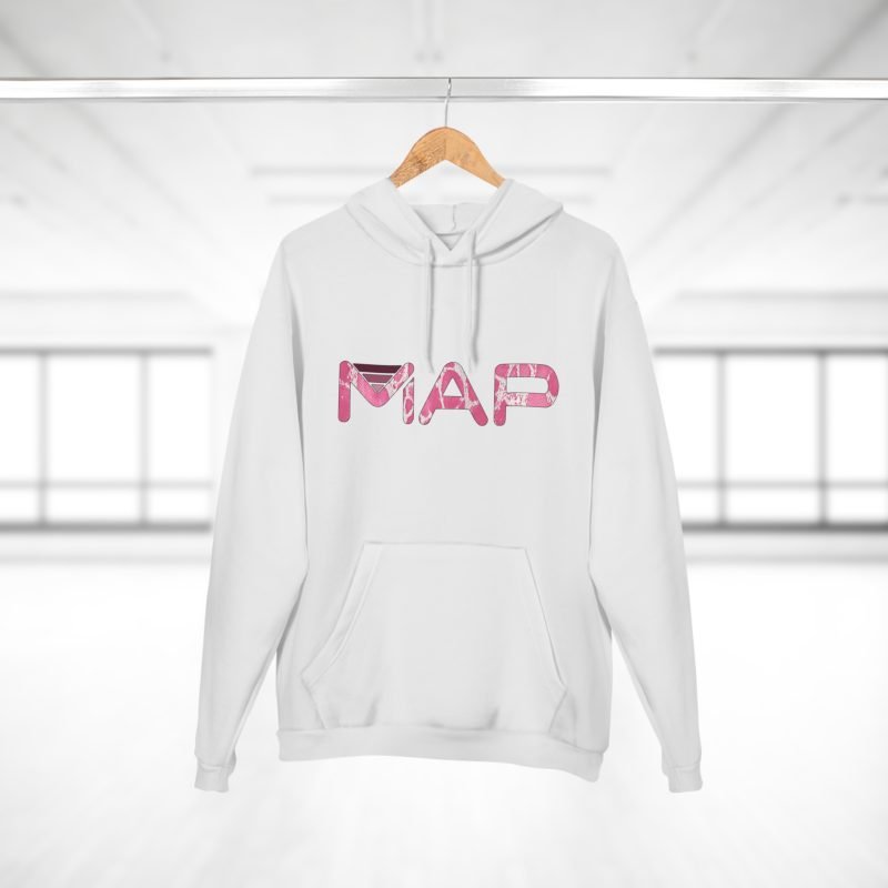 Stylish Unisex Pullover Hoodie with MAP Design - Perfect for Gifts, Casual Wear, Travel, and Everyday Comfort - Image 4
