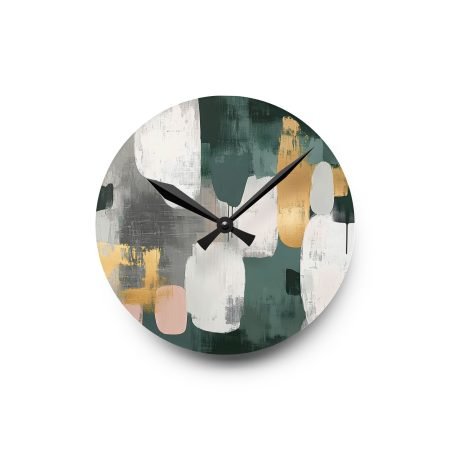Modern Abstract Acrylic Wall Clock, Minimalist Home Decor, Stylish Wall Art, Gift for Her, Unique Timepiece, Living Room Accent