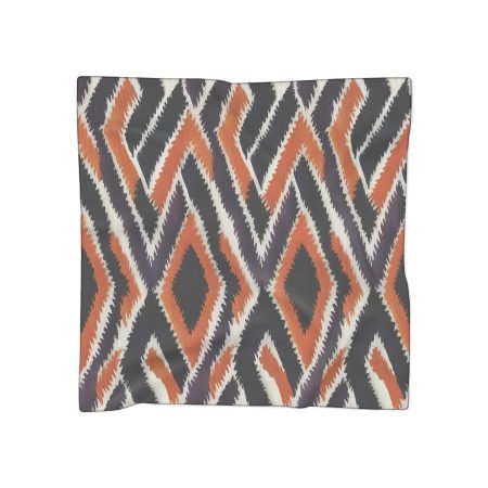 Stylish Geometric Poly Scarf - Modern Fashion Accessory, Versatile Gift, Trendy Outfit Enhancer, Boho Chic, Seasonal Scarf