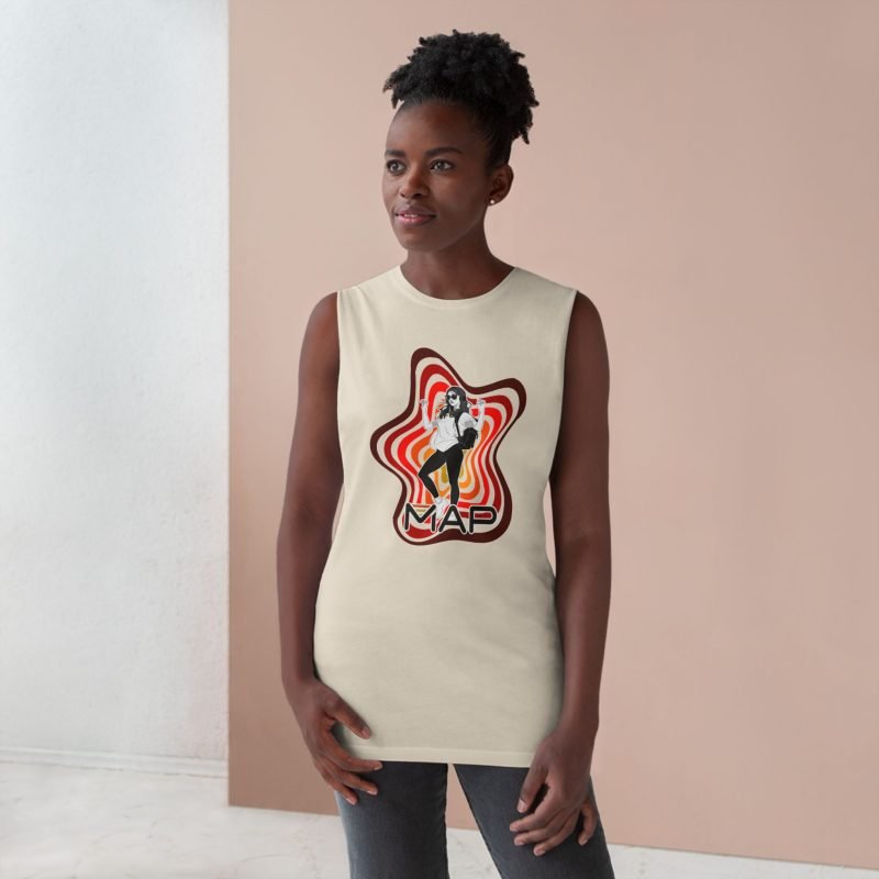 Retro Graphic Tank Top, Unisex Vintage Style Tee, Summer Casual Wear, Festival Fashion, Gift for Music Lovers - Image 3