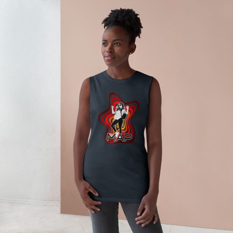 Retro Graphic Tank Top, Unisex Vintage Style Tee, Summer Casual Wear, Festival Fashion, Gift for Music Lovers - Image 4