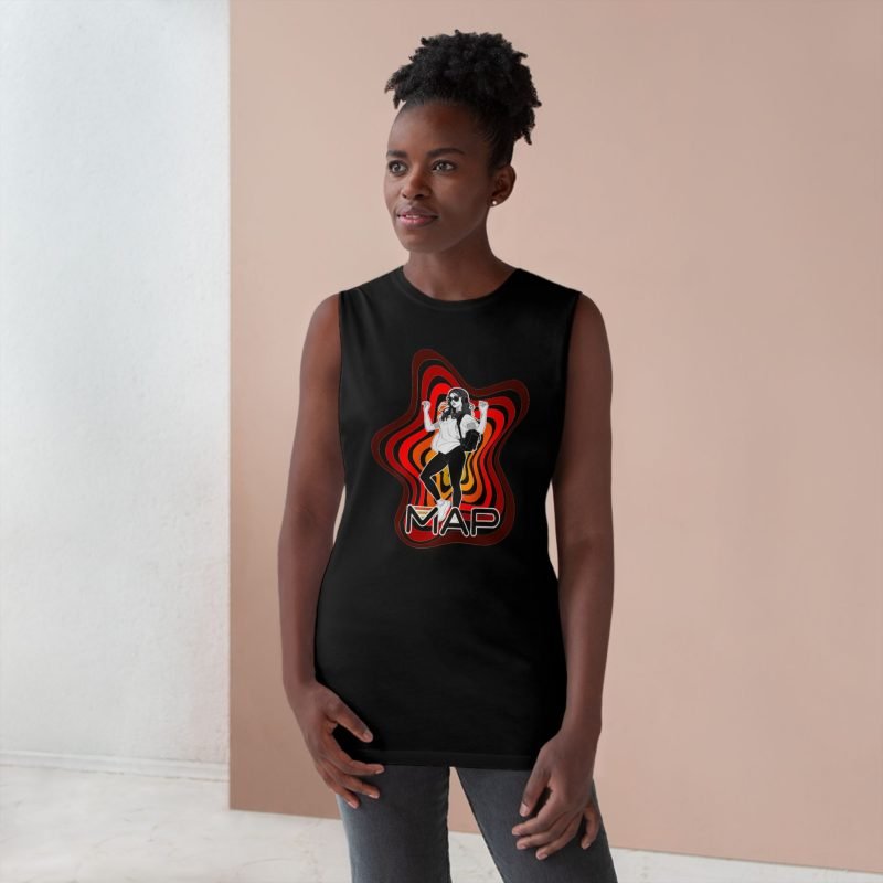 Retro Graphic Tank Top, Unisex Vintage Style Tee, Summer Casual Wear, Festival Fashion, Gift for Music Lovers - Image 2