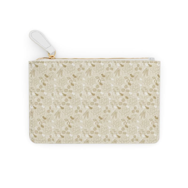 Chic Floral Mini Clutch Bag, Travel Purse, Gift for Her, Makeup Organizer, Everyday Essentials, Accessories for Weddings - Image 2