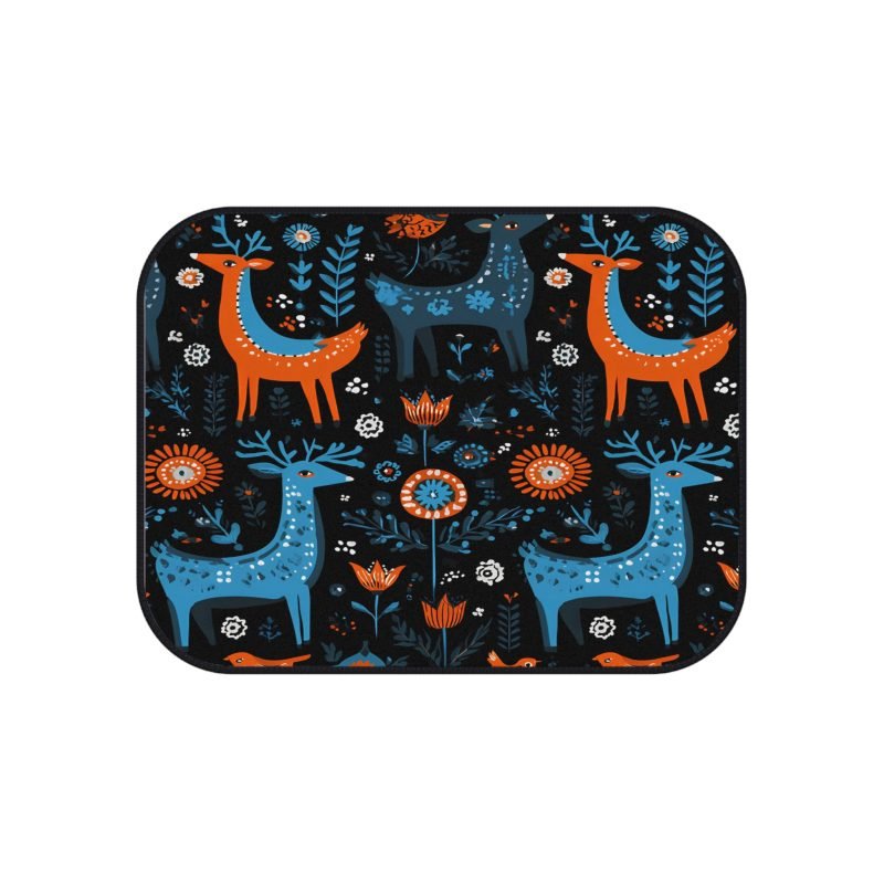 Vibrant Animal Print Car Mats, Unique Auto Accessories, Cute Animal Decor, Gift for Animal Lovers, Car Interior Stylist - Image 6