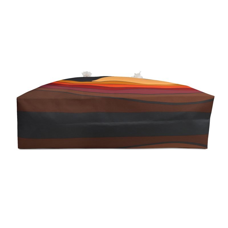Sunset Vibes Weekender Bag, Travel Tote, Beach Bag, Weekend Getaway, Fashionable Carryall, Summer Vacation Essentials - Image 3