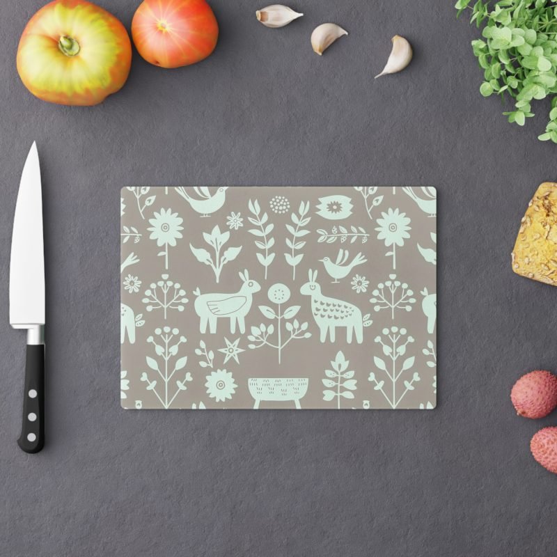 Nature-Inspired Decorative Cutting Board | Kitchen Decor, Gifts for Chefs, Wedding Present, Home Cooking, Farmhouse Style - Image 5