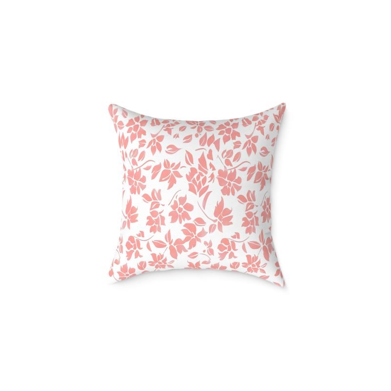 Blossom Square Pillow, Floral Decor, Cozy Home Accent, Gift for Her, Boho Throw Pillow, Summer Home Decor - Image 5