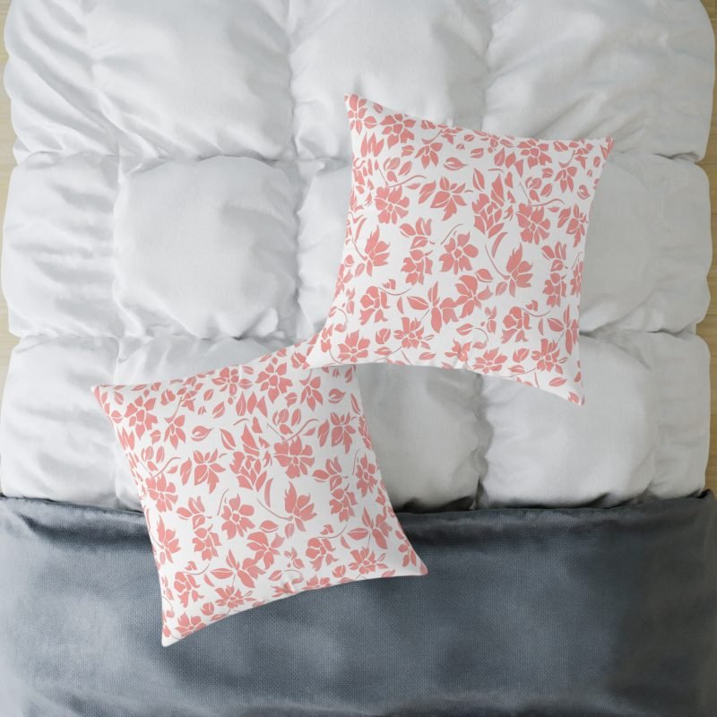 Blossom Square Pillow, Floral Decor, Cozy Home Accent, Gift for Her, Boho Throw Pillow, Summer Home Decor - Image 16