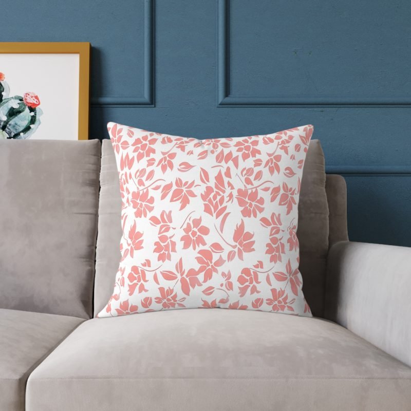 Blossom Square Pillow, Floral Decor, Cozy Home Accent, Gift for Her, Boho Throw Pillow, Summer Home Decor - Image 11