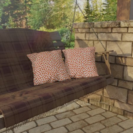 Vibrant Outdoor Pillows, Cozy Patio Decor, Garden Accent Cushion, Modern Outdoor Lounge Pillow, Boho Geometric Cushion