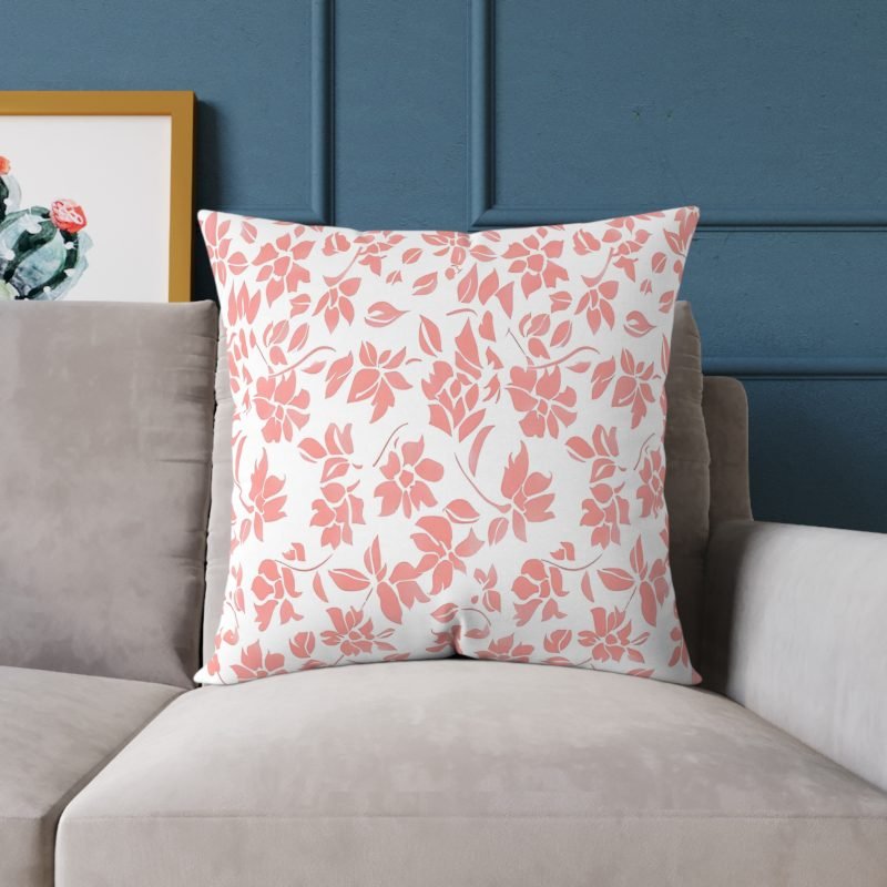 Blossom Square Pillow, Floral Decor, Cozy Home Accent, Gift for Her, Boho Throw Pillow, Summer Home Decor - Image 15